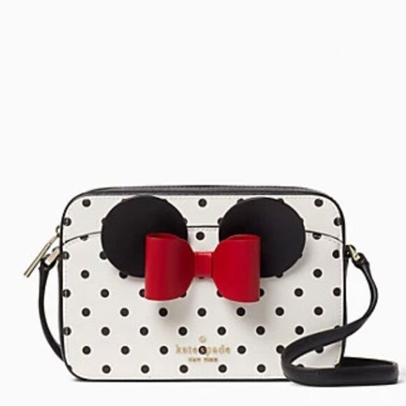 disney x kate spade new york other minnie mouse camera bag main image 7